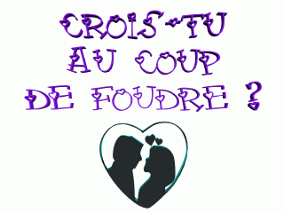Coups d foudre!!!